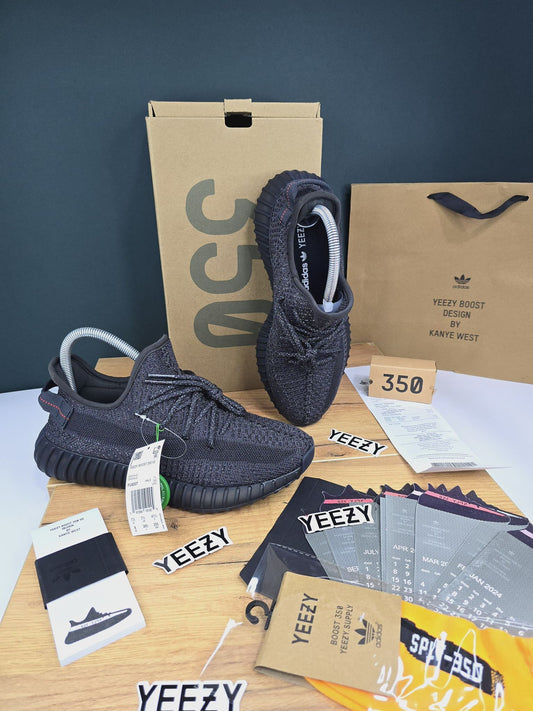 YEEZY Static Black Reflective