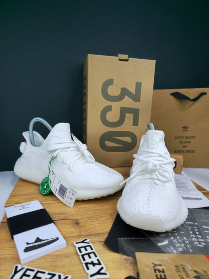 YEEZY Static Cream White