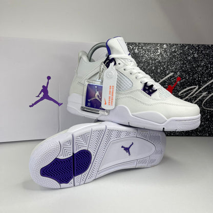 JORDAN 4 Retro Metallic Purple