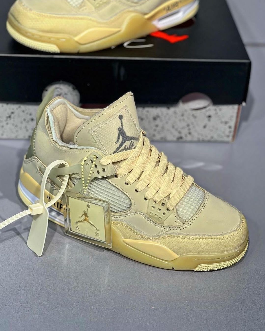 Jordan 4 RETRO White Sail