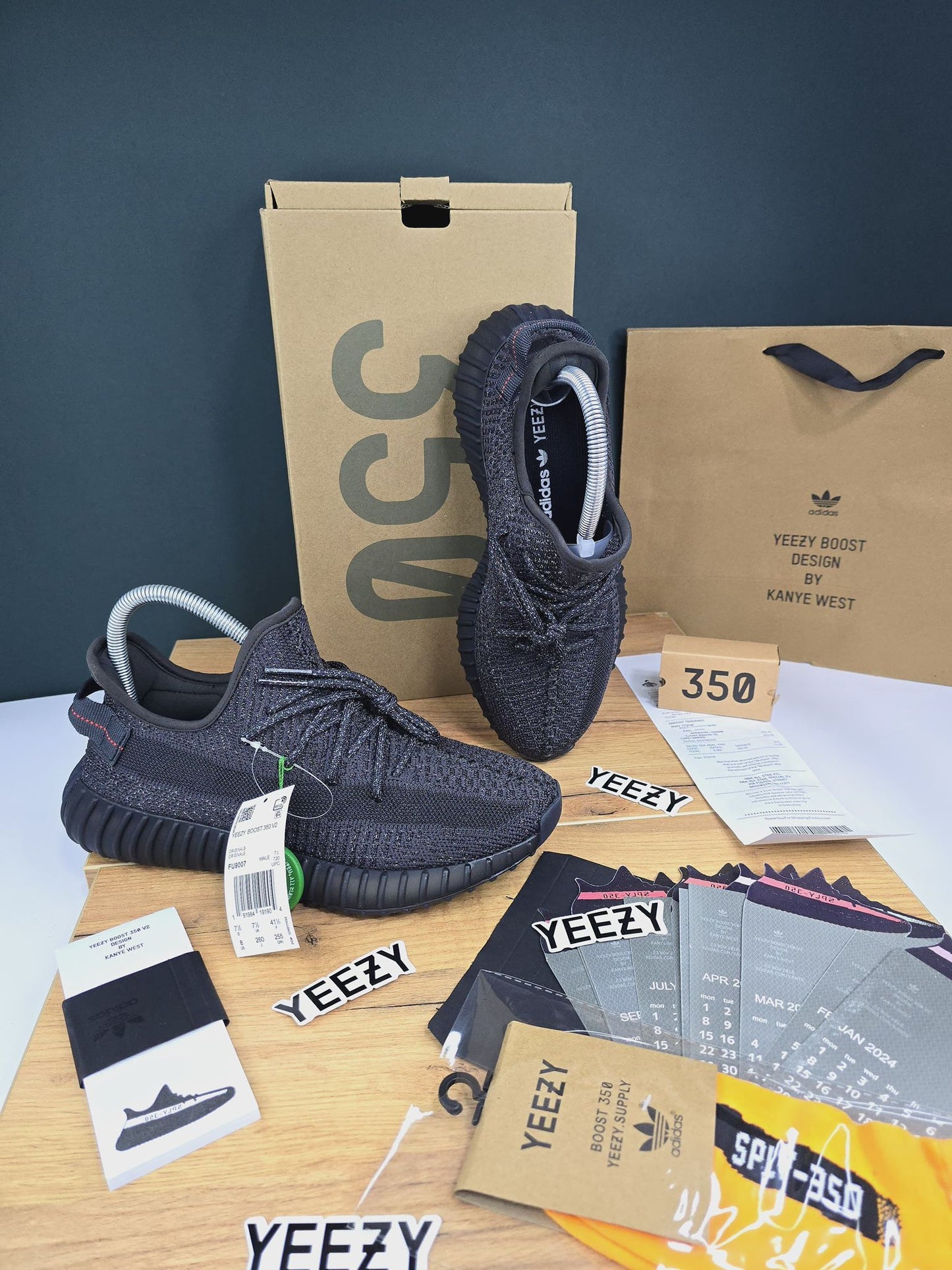 Yeezy Boost 350 V2 Static Black Reflective